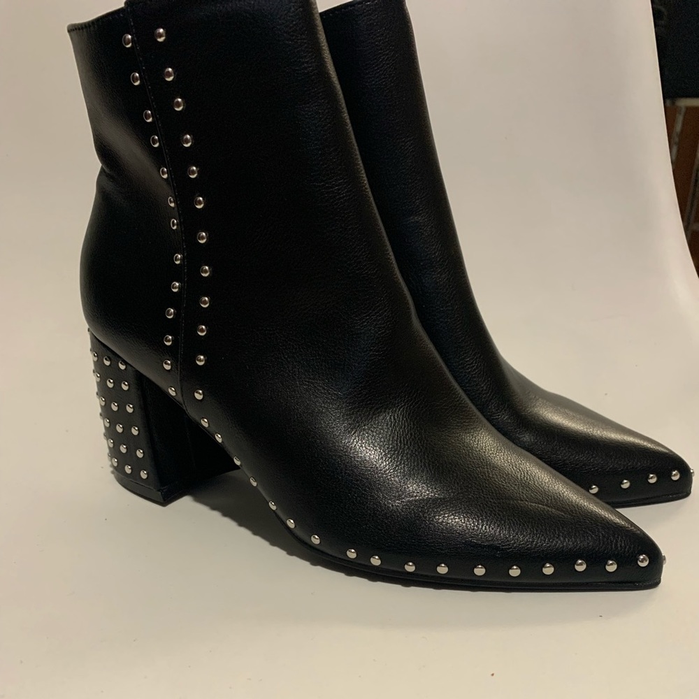 Brand new studded ankle boots